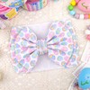 YanJie 7" Easter Headbands Egg Bows Headbands Girls Newborn Infant