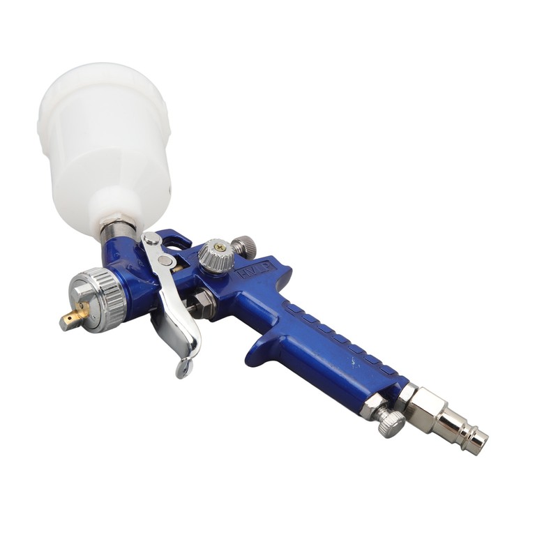 Air Spray Gun HVLP Gravity Feed Pneumatic Paint Sprayer Spraying