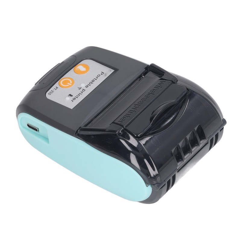 Bluetooth Thermal Printer 58mm Label Printer Pocket Printer 100‑240V for