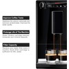 Aqualogis Coffee Filter Compatible with Krups F088 Bosch Gaggenau TCZ6003