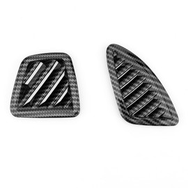 FUEISOF Für Kia Sportage V NQ5 2021-2024 Auto-Luftauslass Lüftungsrahmen Zierrahmen 2 Stück (Kohlefaser Stil)