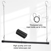 INFLATION 2 Pack Hanging Closet Rod 15-40 Inch Adjustable Width