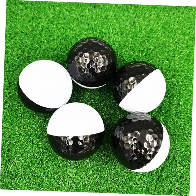 CORHAD 2pcs Golfing Practice Balls Sports Ball Set Double Design