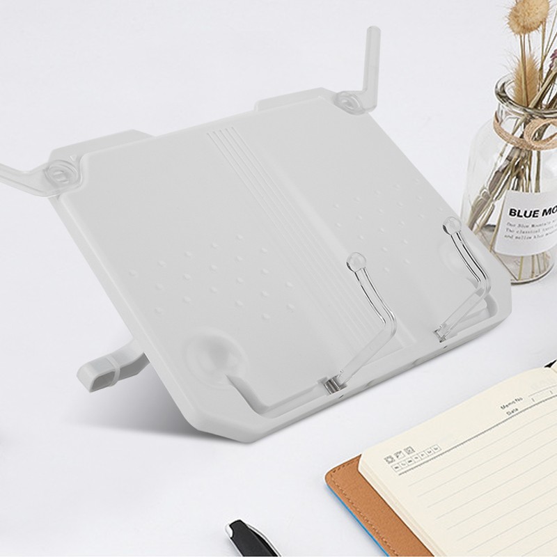 Practical Portable Folding Reading Stand Adjustable 0-180° Angel Books Shelf