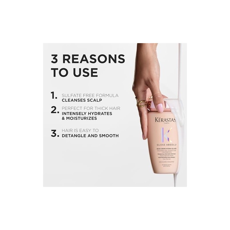 KÉRASTASE Gloss Absolu Bain Crème Hydra-Glaze,