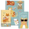Cat Patch Lifetime Address Book - 94 Page, Softcover Spiral-Bound