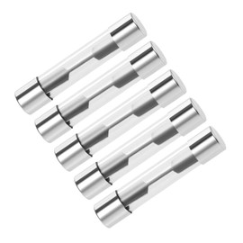 sourcing map Fuses 10A DC 32V 6x32mm Stereo Audio Alarm Amplifier Glass 5pcs