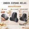 Memory Foam Lumbar Support Cushion for Car & Office Chair