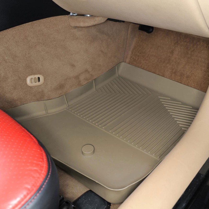 1997-2013 Corvette Molded Rubber Floor Mats (Tan)