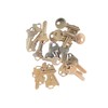 KEYSALACARTE 25-Piece Residential Key Blank Set – Includes 5 Each