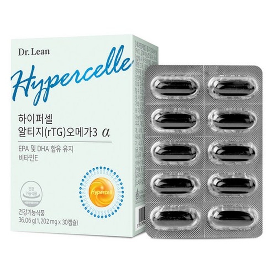 Dr.Lean Hypercelle rTG Omega-3 Alpha 30 Capsules (30-day supply) - Hypercelle rTG Omega-3 Alpha 30 Capsules