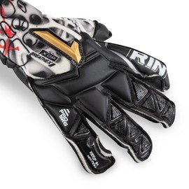 Rinat Guantes para Portero Xtreme Guard Dominius Pro (Negro/Blanco, 9)