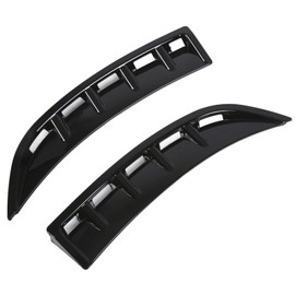 Front Bumper Canard, Front Bumper Canard Glossy Black Replacement for CLA C118/X118 AMG Line 2020+