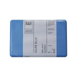 R&F Artist Encaustic Paint, Azure Blue, 333 ml