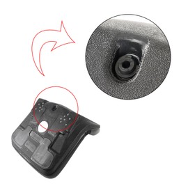 YSMN Black Seat Replacement for L3010 L3410 L3710 L4310 L4610 Kubota Tractor Compact Tractors L48 Backhoe