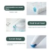 Disposable Toilet Cleaning System Disposable Toilet Brush Kit with 12pcs