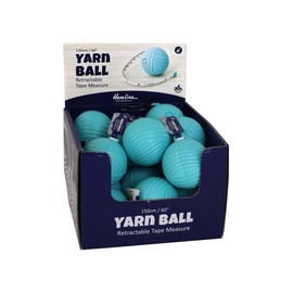 Hemline Yarn Ball Retractable Tape Measure - 150cm/60"