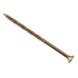 ForgeFast Elite Low-Torque Woodscrews | 3.0 x 30mm | Zinc Yellow Passivated | Box 200