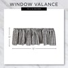 DII Window Valance Collection, 100% Cotton, Pre-Shrunk, Machine Washable, 2