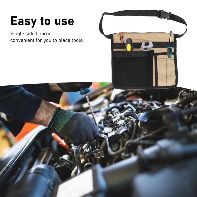 Unilateral Waist Hanging Tool Bag Wear Resistant Oxford Cloth Adjustable