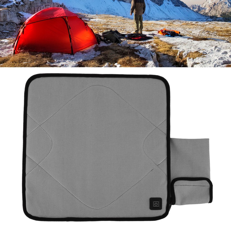 USB Heated Seat Cushion Adjustable Lightweight Heated Stadium Cushion for