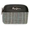 Pepe Jeans Kendra 3 Compartment Wallet Black 17.5 x 9.5