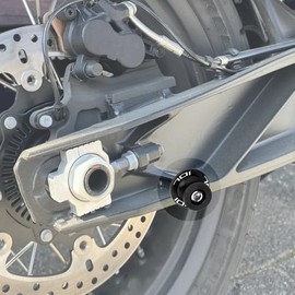 M10 Paddock Stand Bobbins for 701 Enduro 701 Supermoto Vitpilen 701 Svartpilen 701 Bobbins for Paddock Stand Motorcycle 701 Enduro Accessories (Black)