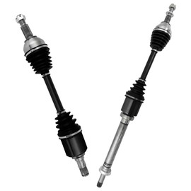 AutoShack Front CV Axle Shaft Assembly Set of 2 Replacement for 2013-2018 Nissan NV200 FWD Driver and Passenger Side DSK2425PR