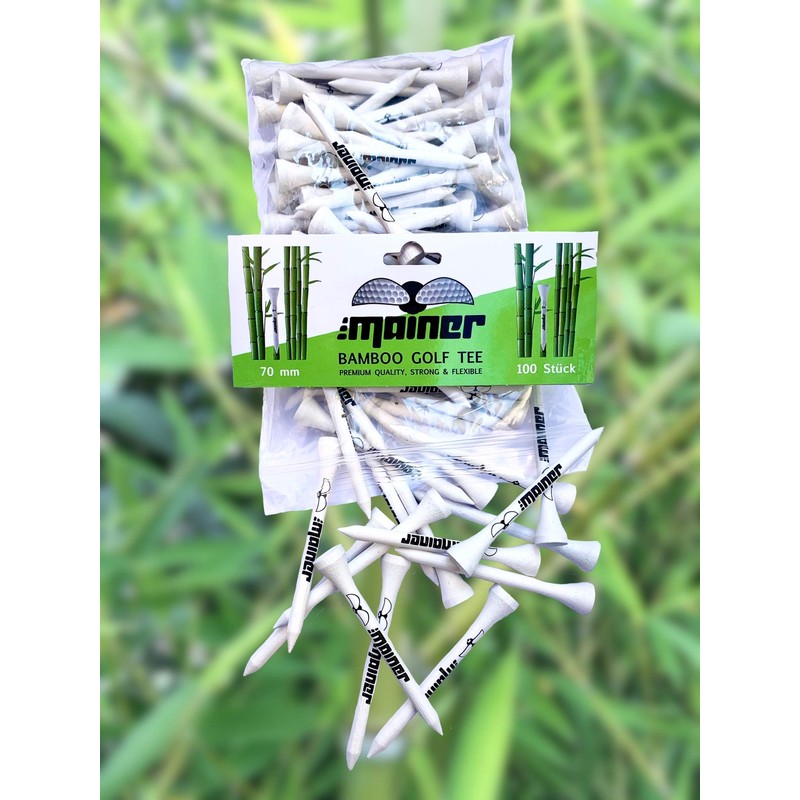 Emainer Golf Tees - 70 mm - Pack of 100