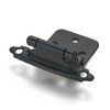 Vallecloud 10 Pack (5 Pair) 3/8" Inset Matte Black Self