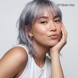 Adore Semi Permanent Hair Color (158 Mystic Grey) | Vegan & Cruelty-Free Grey Hair Dye | No Ammonia, No Peroxide, No Alcohol | 4 Fl Oz