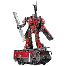STENBEIGO Deformation Robot Toys Fire Engine Truck Action Figure Movie Series KO SS61 Car Model for Kids Boys Gift