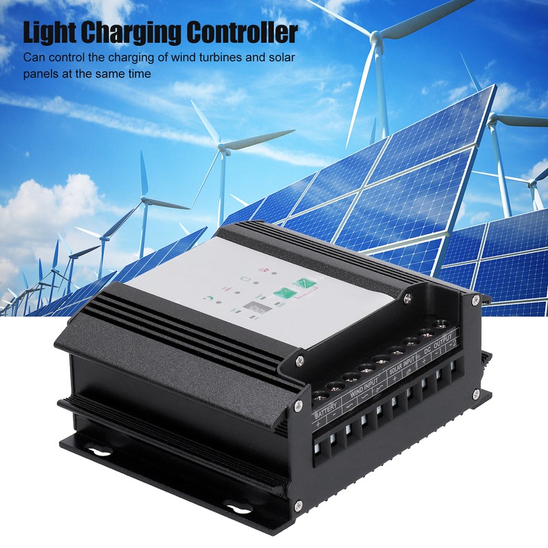 Wind and Solar Energy Hybrid Controller LED Digital Tube Display