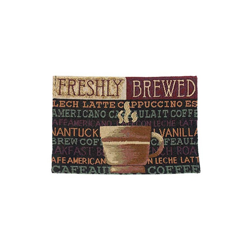 Hickoryville Placemat Bundle - Set of 4 Coffee Themed Placemats
