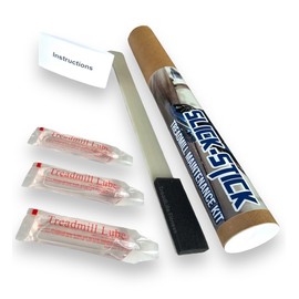 TreadLife Fitness Slick-Stick 3 Treadmill Maintenance Kit | 3X Applications of Treadmill Lubricant for Belt | 100% Silicone Lube | 15" Heavy Duty Applicator | Directions Included