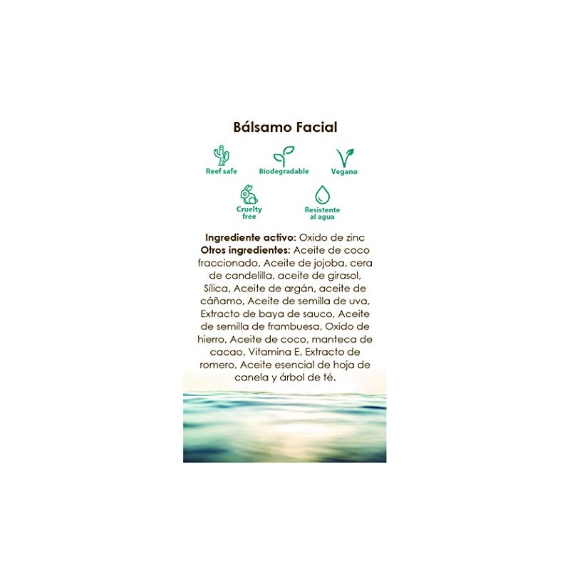 VALCHINI - Bálsamo Facial - SPF 30 Protector Solar Natural