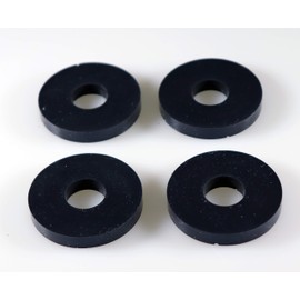 Sorbothane Premium Vibration Isolation Washer (1.75" OD x 0.63" ID x 0.25" Thick, 30 Durometer (Soft))