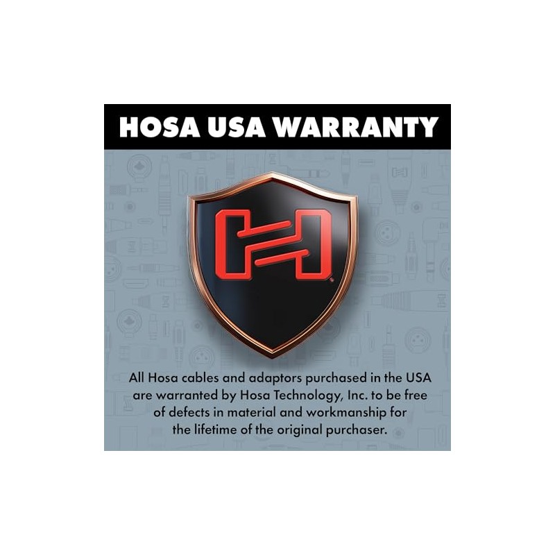 Hosa STP-202 TRS a Doble Cable de inserción TS de