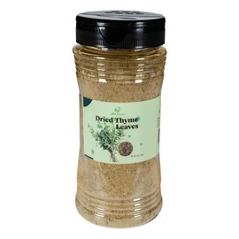 Miss Spring Thyme Powder | Dried Thyme Seasoning Ground Herb for Chowders, Soups, Meat, Seafood, Mashed Potatoes | Versatile Savory Flavor, Soups & Sauces – 5 Oz (141g)