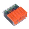 Ink Cartridge Set Large Capacity Clear Colorfast Printing Black Color