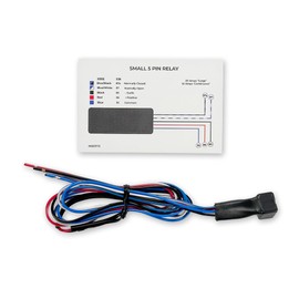 Scorpion Automotive 12V 20A Automotive Micro Relay, 5 Pin, 5 Wire, -40 Degree to 105 Degree