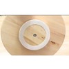 SNUDDA Solid Wood Lazy Susan with Rotating Birch for Dining
