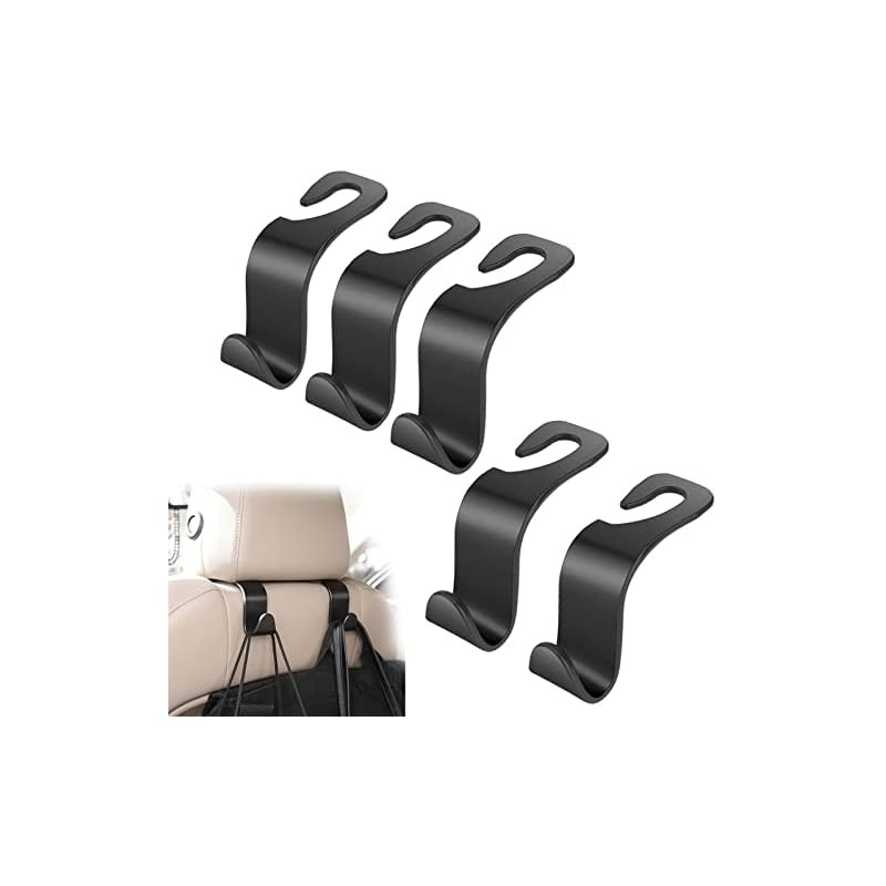 BOJOOM - Gancho Universal Multifuncional para Reposacabezas de Coche, 5