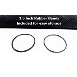 ELITE OUTDOORS MFG Black and Purple Distressed American Flag Gun Cleaning MAT 12inch x 22inch.  Made in The USA!  Free Wallet Bottle Opener Included