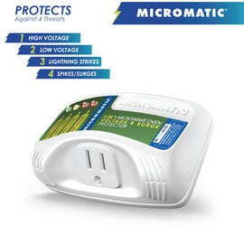 Micromatic WS-2910 Electronic Voltage & Surge Protector for Microwave Oven