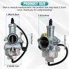 Cnornus 30mm Motorrad Vergaser Set PZ30 für 4-Takt CG Motor