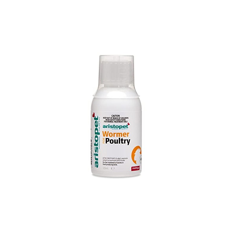 Aristopet Poultry Wormer White 125 ml (Pack of 1)