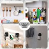 Gerrii 8 Pcs Spray Bottle Holder Wall Mount Spray Bottle