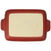 Pearl Metal L-1825 Square Plate, 10.2 x 7.9 inches (26