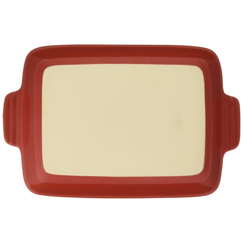 Pearl Metal L-1825 Square Plate, 10.2 x 7.9 inches (26
